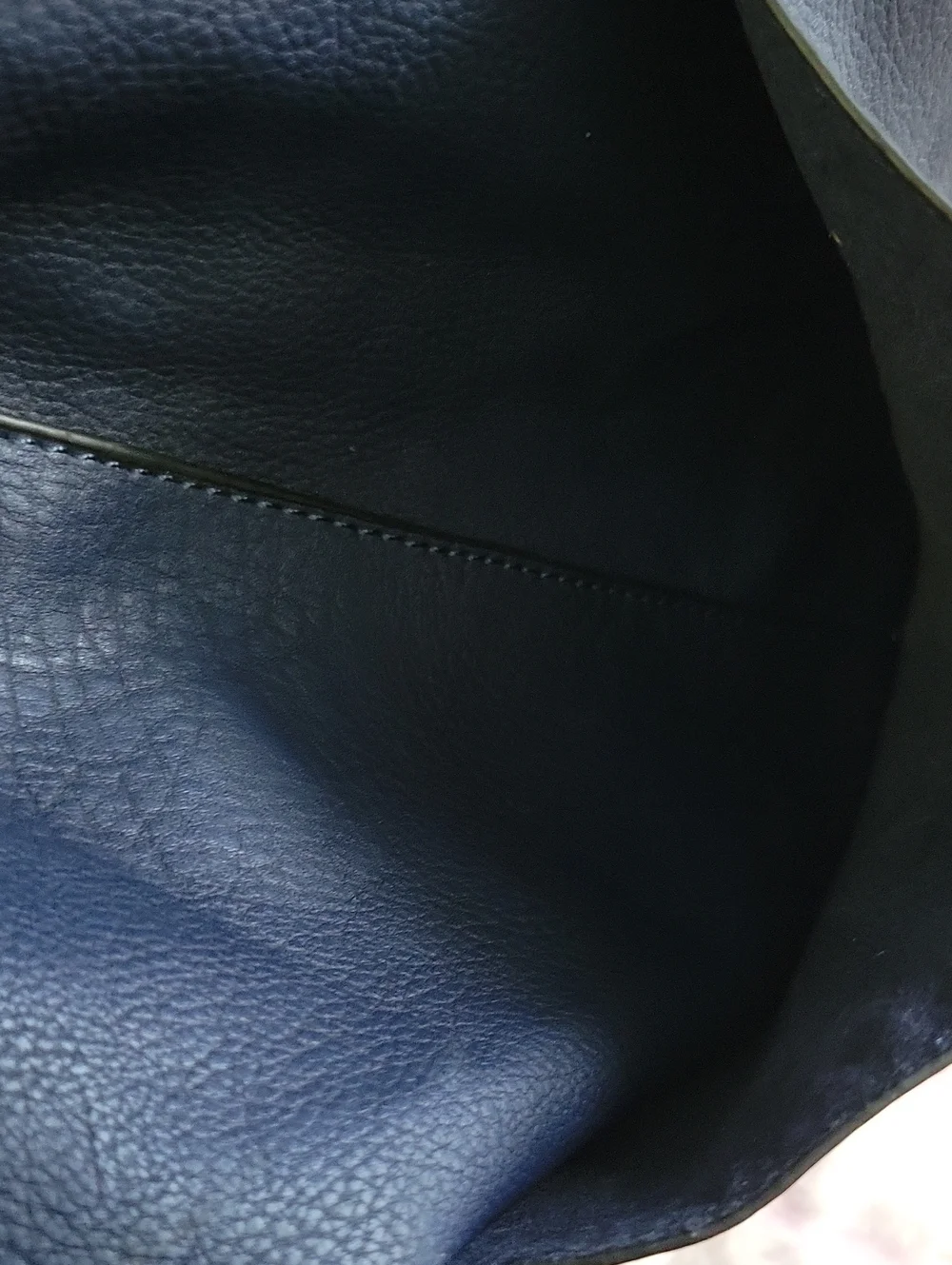 NWT G.H. Bass 2-in-1 Dark Navy Hobo Slouch Grommet Strap Shoulder Hand Bag
